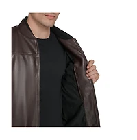 Andrew Marc Black Label Men's Weston Leather Jacket