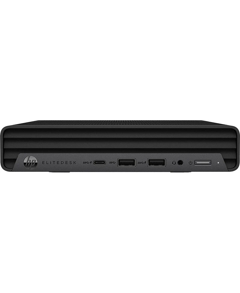 Hp Elite Mini 805 G8 Desktop Mini Pc, Amd Ryzen 5 Pro 5650GE 3.4GHz, 8GB Ram, 256GB Ssd, Windows 11 Pro, Jack Black