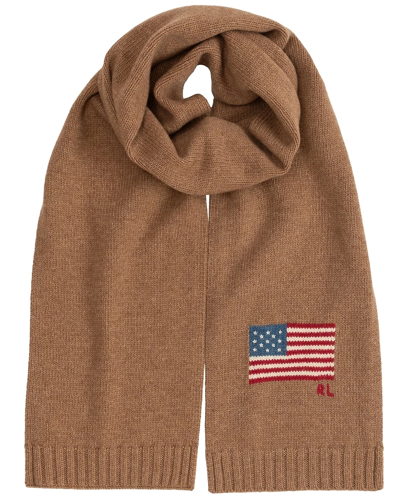 Polo Ralph Lauren Men's Flag Scarf