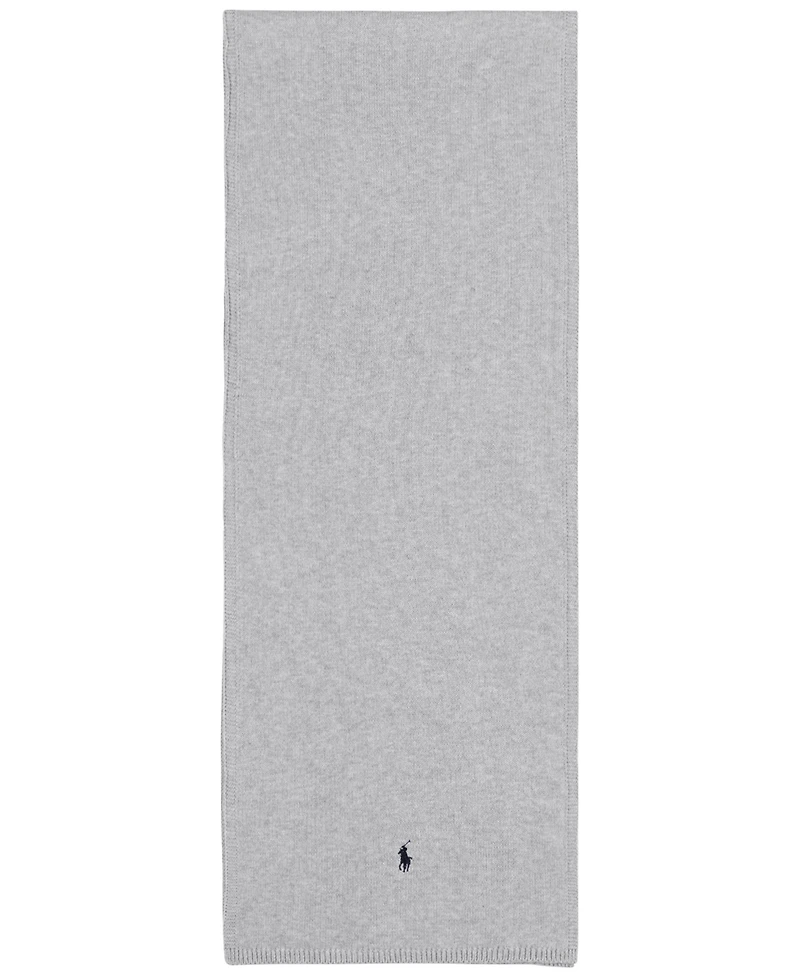 Polo Ralph Lauren Men's Lightweight Cotton Knit Scarf