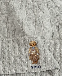 Polo Ralph Lauren Men's Charles Bear Cable Beanie