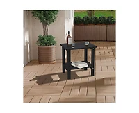 Decksplore Double-layer coffee table made of Hdpe