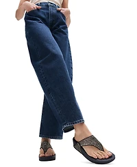 FitFlop Women's Lulu Multi-Tonal Glitter Wedge Sandals