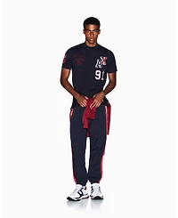 A|X Armani Exchange Men's Nylon Taping Scrunch Jogger