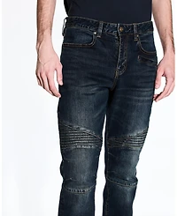 A|X Armani Exchange Men's J27 Skinny Biker Jeans