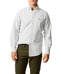 Rodd & Gunn Men's Oxford Stripe Long Sleeve Sports Fit Shirt