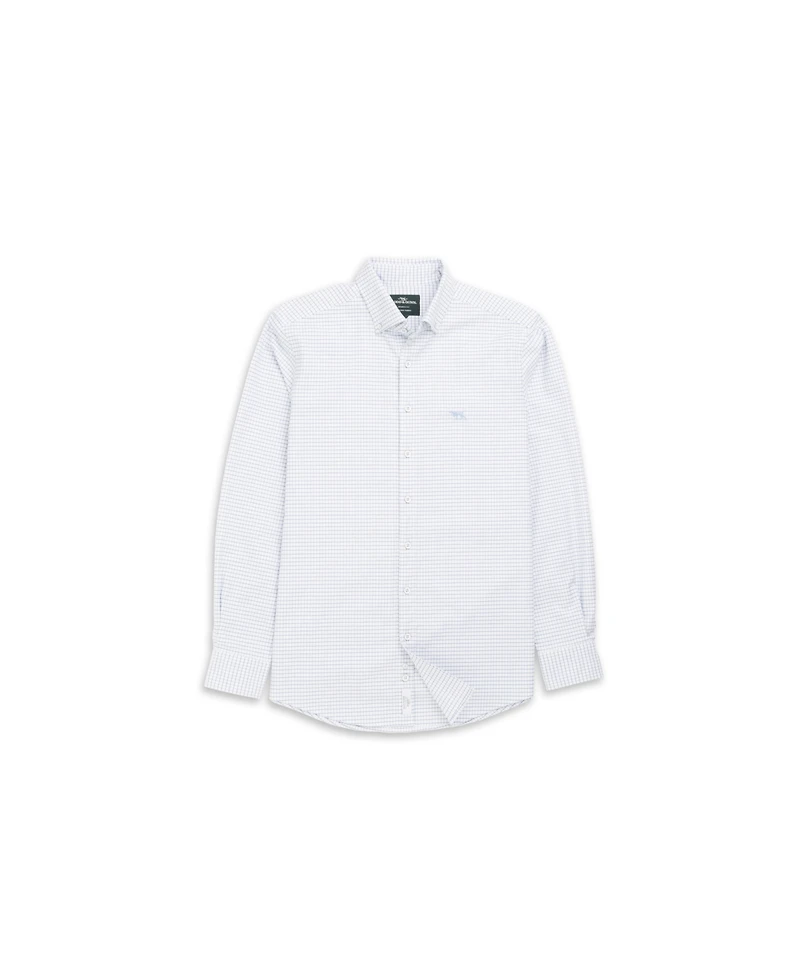 Rodd & Gunn Men's Check Oxford 5 Long Sleeve Sports Fit Shirt