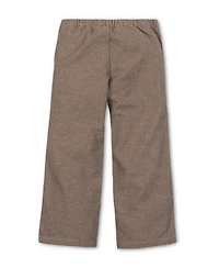 Hope & Henry Toddler Girls Organic Brushed Cotton Wide Leg Dress Pant