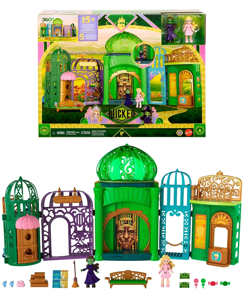 Wicked Universal Pictures Wicked Emerald City Small Doll Playset