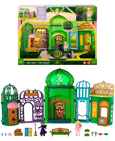 Wicked Universal Pictures Wicked Emerald City Small Doll Playset