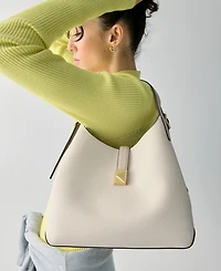 Kate Spade New York Deco Colorblocked Pebbled Leather Tote Bag