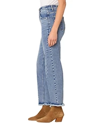 Democracy Petite High Rise Solid Ankle Pants