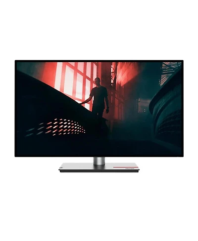 Lenovo ThinkVision P27h-30 27" 16:9 Qhd Ips Wled Lcd Hdr Monitor, Raven Black