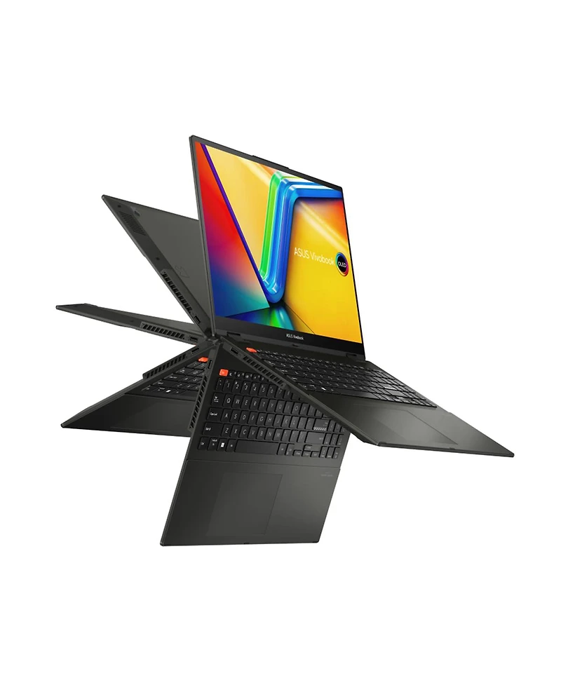 Asus Vivobook S 16 Flip TN3604 16" Wuxga 2-In-1 Touchscreen Notebook Computer, Amd Ryzen 5 7530U 2.0GHz, 8GB Ram, 512GB Ssd, Windows 11 Home, Mid
