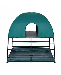 JumpKing Climbing Den with Ball Pit – Multi-Level Play Structure for Imaginative & Active Play (Climbing Den Only)