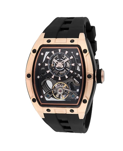 Invicta Men's 49037 S1 Rally Automatic 3 Hand Black Dial Watch