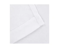 Superior Noor Chenille Semi-Blackout Machine Washable Curtains, Set of 2 Panels