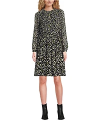 Lands' End Women's Chiffon Above the Knee Adjustable Dress