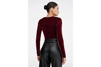 Marcella Women's Ansley Velvet Top