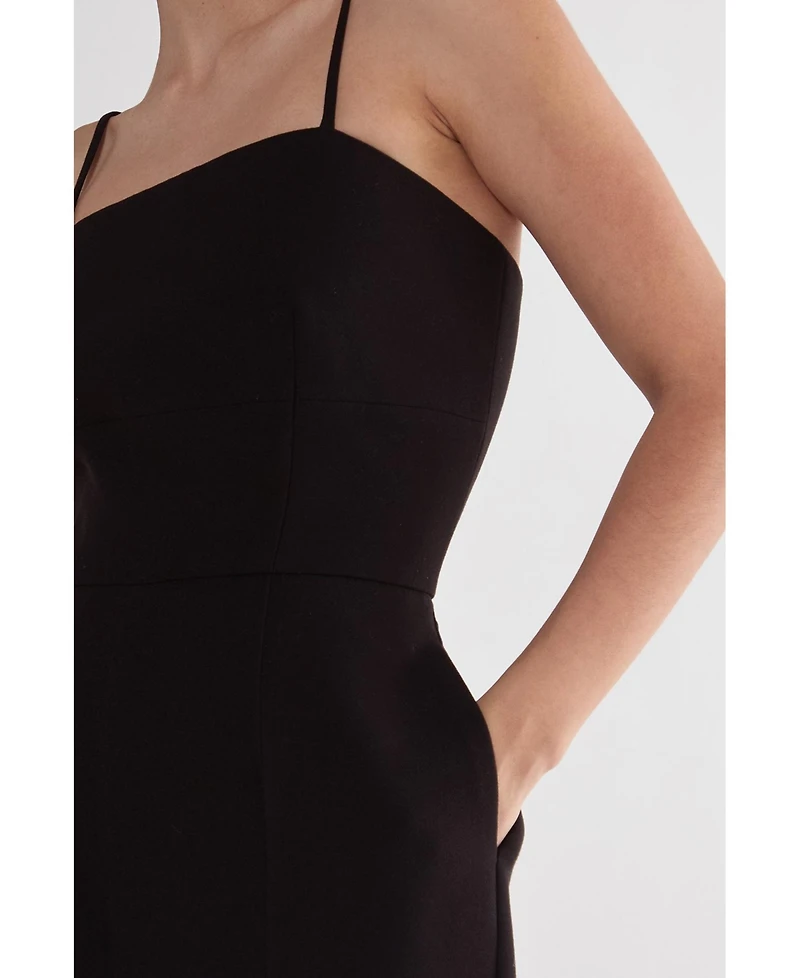 Nasty Gal Women's Tailored Capri Square Neck Playsuit