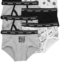 Carter's Little and Big Boys 7- Pack Sports Briefs