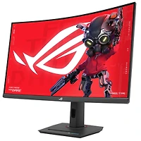 Asus Rog Strix XG32WCS 31.5" 16:9 Wqhd 180Hz Curved Fast Va Lcd Hdr Gaming Monitor