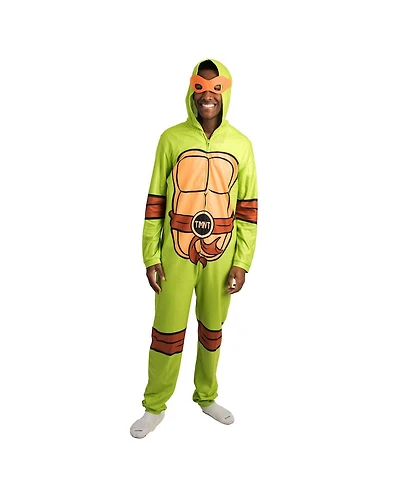 Teenage Mutant Ninja Turtles Hooded Cosplay Union Suit-xl