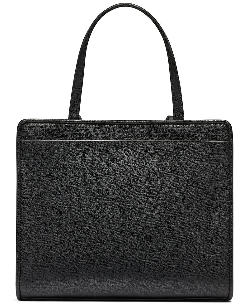 Karl Lagerfeld Paris Women's Maybelle Leather Small Satchel Bag
