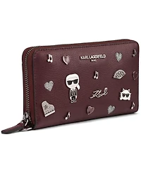 Karl Lagerfeld Paris Maybelle Continental Zip Wallet