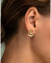 Ottoman Hands Dalia Twist Stud Earrings