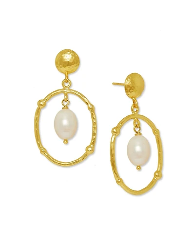 Ottoman Hands Sloane Drop Stud Earrings
