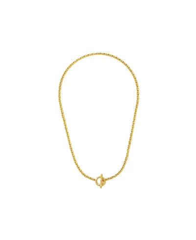 Ottoman Hands Thea Snake Chain Necklace with T-Bar
