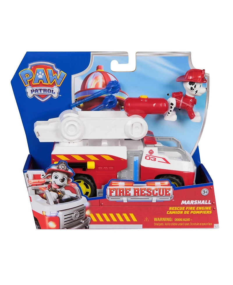 Paw Patrol Fire Rescue Marshall Rescue Fire Engine Truck Toy
