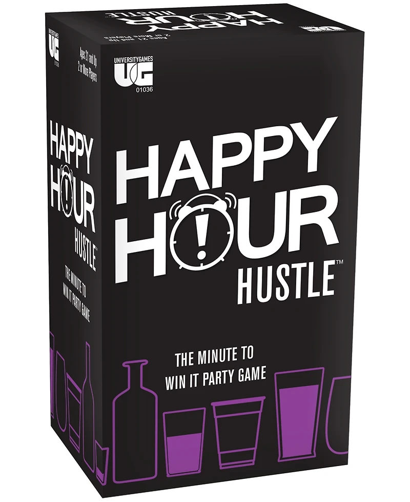 University Games Happy Hour Hustle The Minute To Win It Party Game
