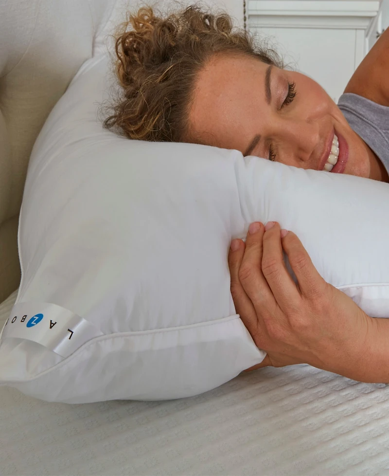 La-z-Boy Medium Density Fiber Pillow, Standard/Queen
