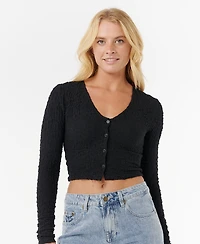 Rip Curl Women's Sunset Luau Textured Long Sleeve T-Shirt