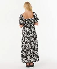 Rip Curl Women's Keepsakes Short Sleeve Maxi Dress
