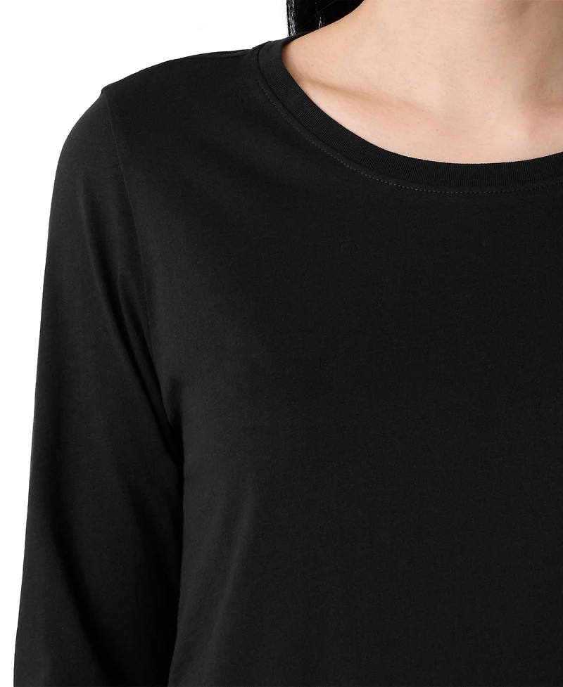 Eileen Fisher Women's Round Neck T-shirt