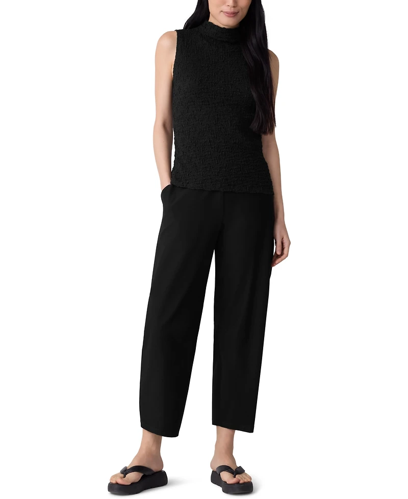 Eileen Fisher Women's Funnel Neck Tank Top