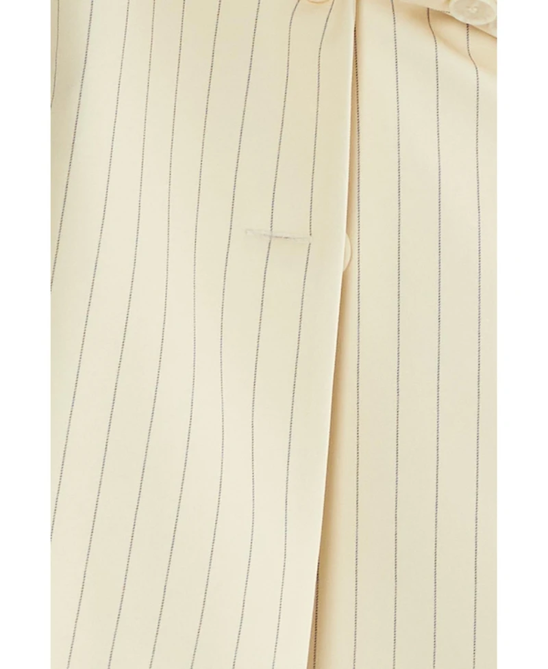 Nasty Gal Women's Oversized Pinstripe Tailored Blazer
