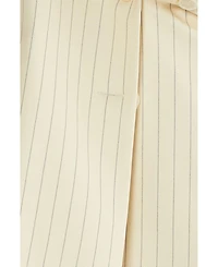 Nasty Gal Women's Oversized Pinstripe Tailored Blazer
