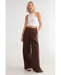 Nasty Gal Women's Premium Tailored Tie Detail Pants
