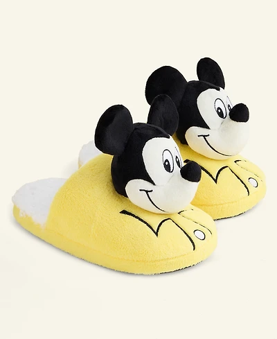 Disney | Macy's Adult Unisex Mickey Mouse 3D Slide-On Slippers, Exclusive