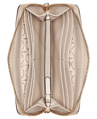 Calvin Klein Women's Moon Signature Embossed Boxed Wallet