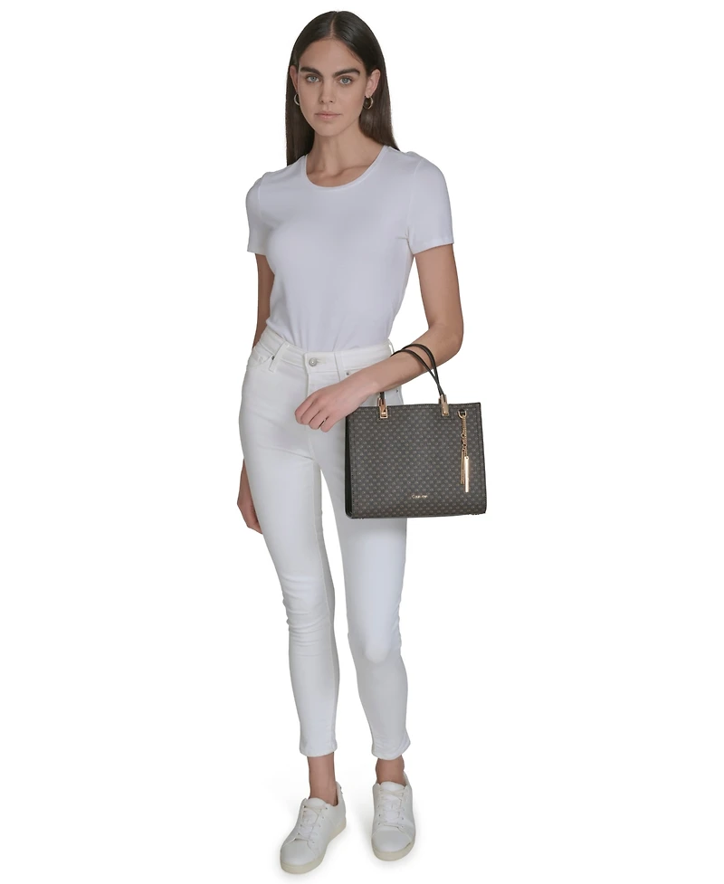 Calvin Klein Women's Verne Small Satchel Bag