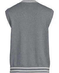 Lands' End Men's Cotton Drifter Sweater Vest