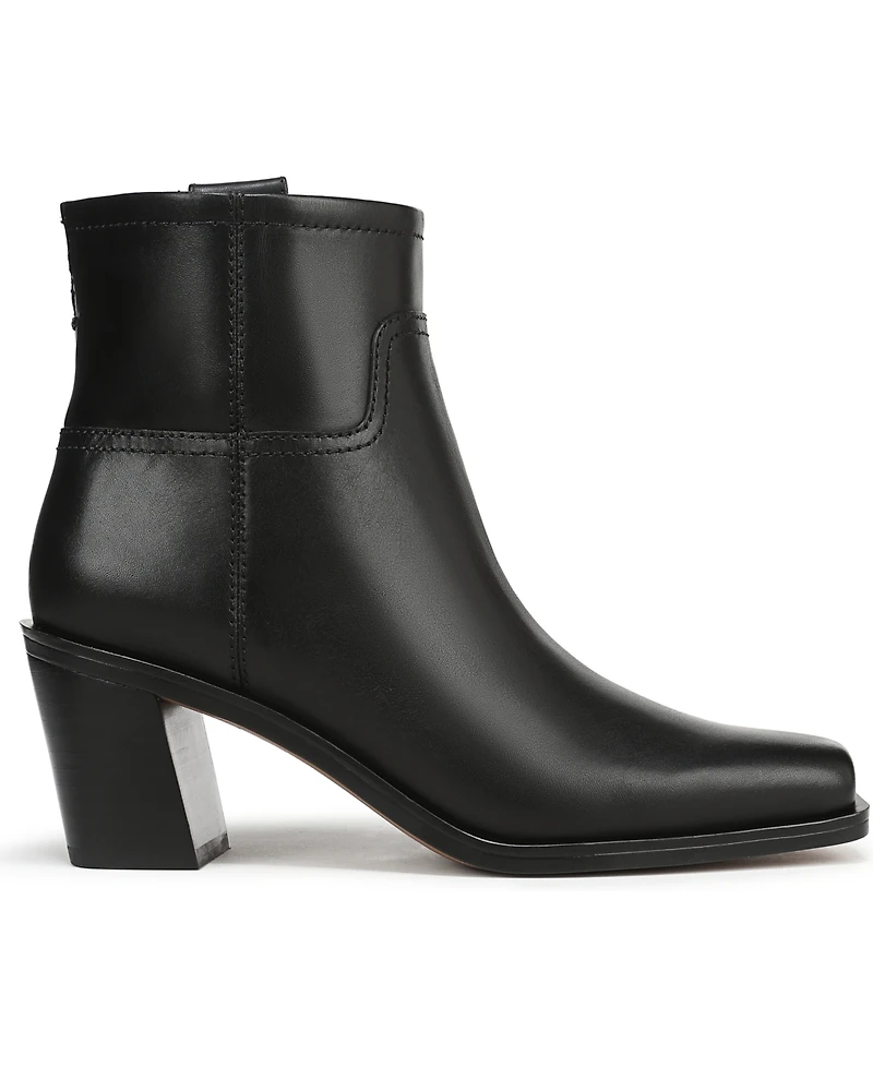 Franco Sarto Women's Ivanna Square Toe Pull On Short Boots