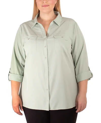 Ny Collection Women's Plus Blouse