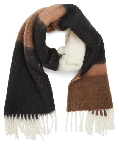 Steve Madden Women's Multi-Stripe Woven Scarf