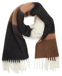 Steve Madden Women's Multi-Stripe Woven Scarf
